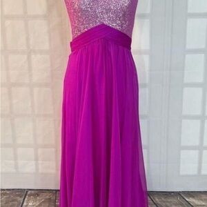 Elegant Pink Evening Gown/Prom Dress